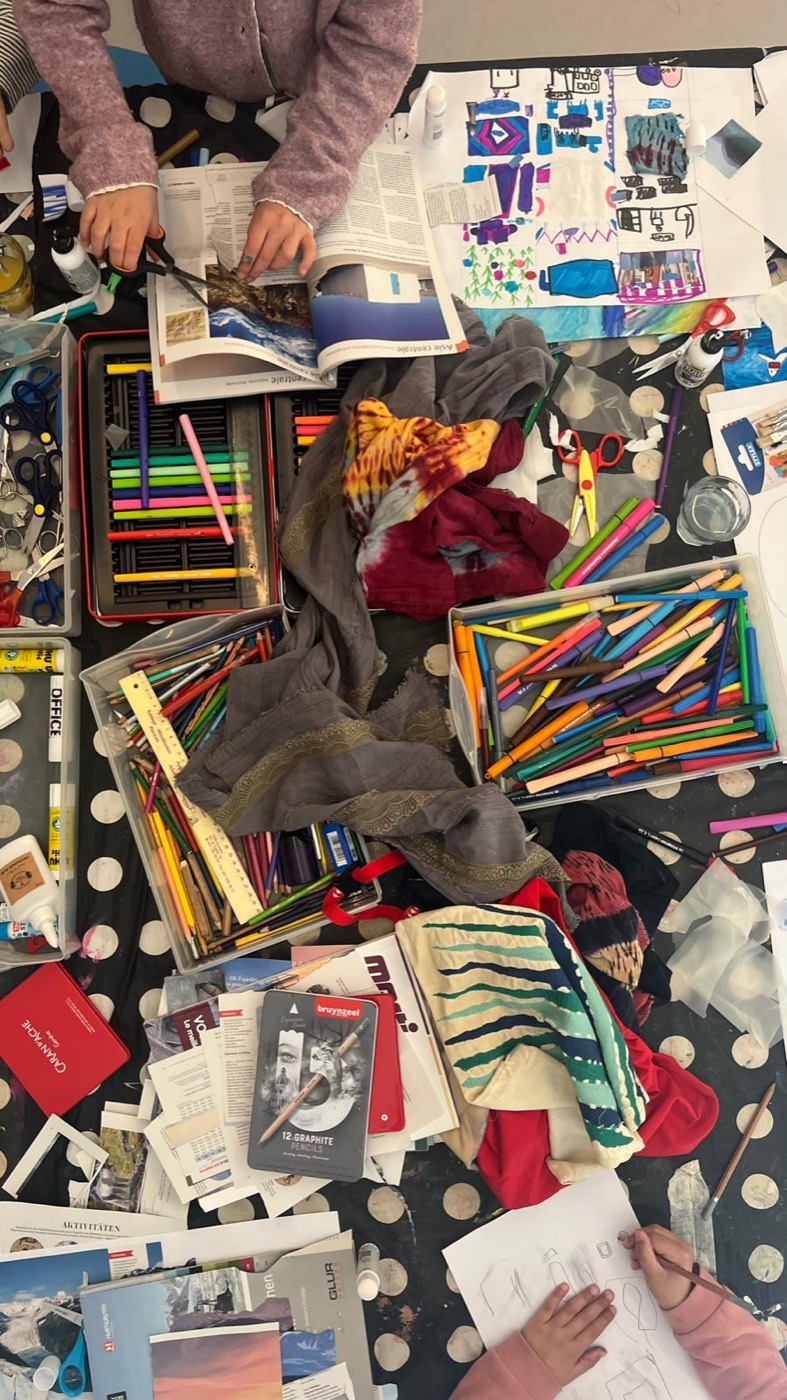 Enfants en atelier à L’Imagerie